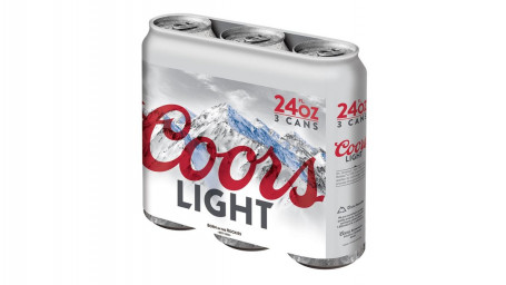 Coors Light, 3 Conf.-24 Once (4,2% Abv)