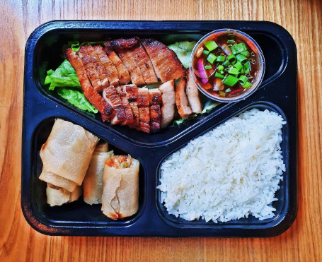 Bento Grilled Pork Neck Kǎo Zhū Jǐng Ròu