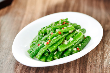 Suàn Xiāng Sì Jì Dòu String Beans With Garlic