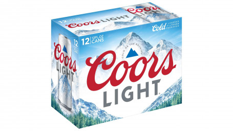 Lattine Coors Light American Light Lager (12 Oz X 12 Ct)