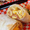 Ham, Eggs And Cheese Burrito