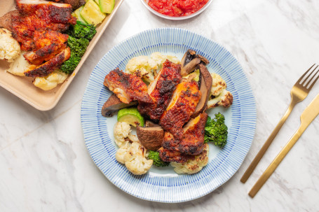 K2- Peri-Peri Chicken With Roasted Veggies (Keto Friendly)