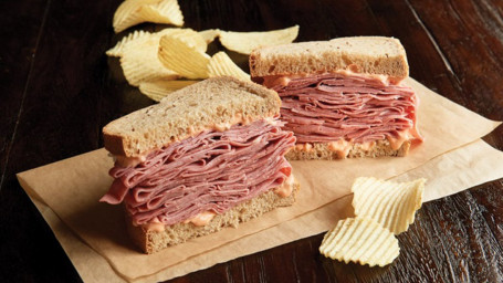 Hot Corned Beef Sandwich Build Your Own (350-750 Cal)