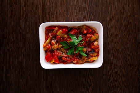 Saksuka (Aubergine Napolitano) Vegan