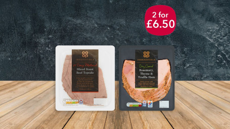 2 Per £ 6,50 Co-Op Carne Cotta Irresistibile