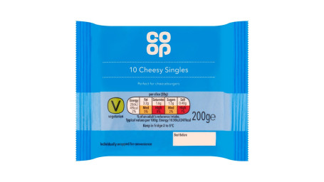 Co-Op 10 Formaggi Singoli 200G