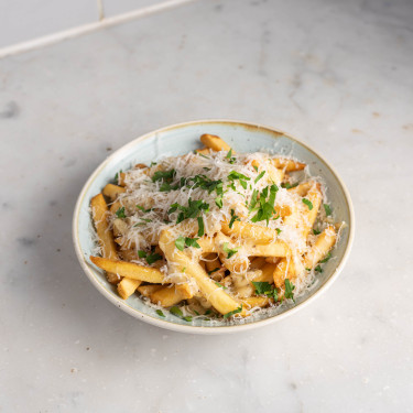 Truffle Chips, Truffle Mayo Parmesan, Parsley