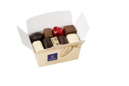 Leonidas Signature Gold Ballotin Box (Approx 12-16 Pieces Assorted Chocolates)