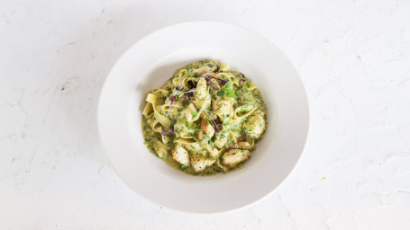 Fettucine Chicken Pesto