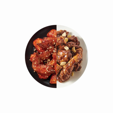 Sweet Spicy Chicken Honey Alio Chicken : Tián Là Kǎo Jī Mì Táng Suàn Xiāng Kǎo Jī