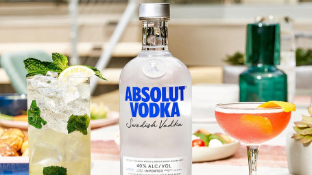 Absolut Vodka 80 Proof 750Ml, 40% Abv