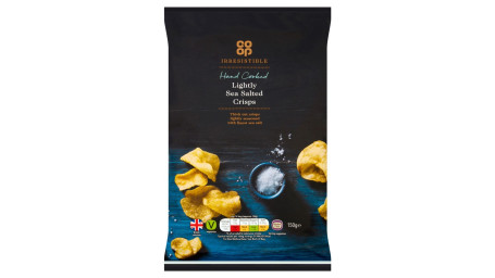 Co-Op Irresistibili Patatine Cotte A Mano Leggermente Salate Al Mare 150G