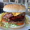 Bacon Cheese Burger And Chips