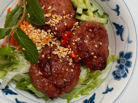 Vietnamese Grilled Pork Sausage Vermicelli