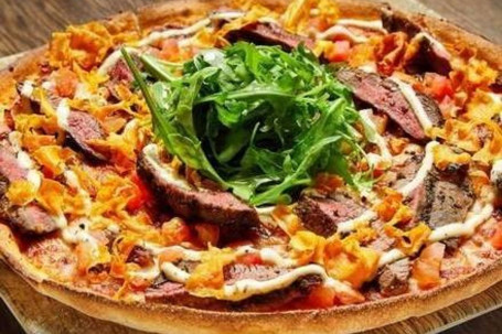 Marinated Chargrilled Lamb Pizza