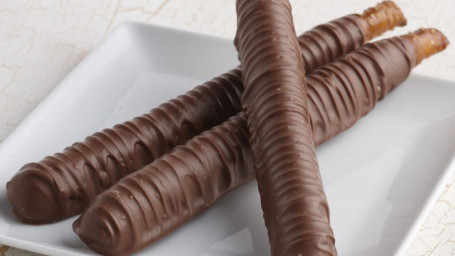 Chocolate Caramel Pretzel Rods