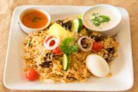 Hyderabadi Dum Beef Biryani (G)