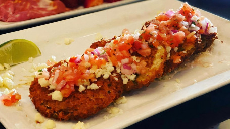 Pranzo Con Pomodori Verdi Fritti