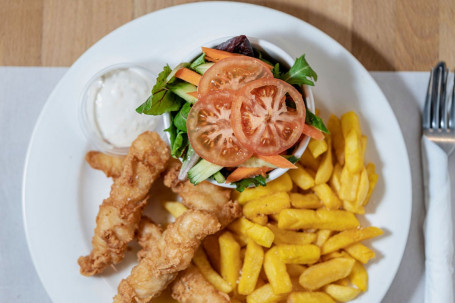 Flathead Tails Chips N Salad