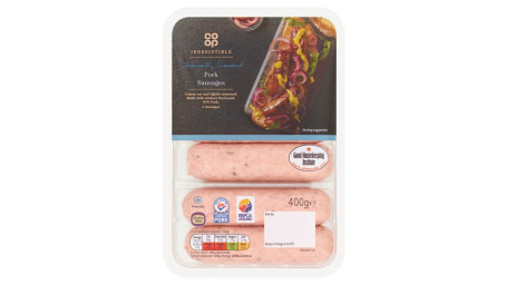 Co-Op Irresistible Pork Sausages 400G