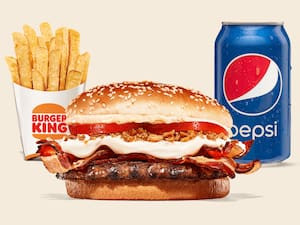 Combo Whopper Bacon Catupiry