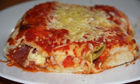 Pizza Salsiccia Peperoni