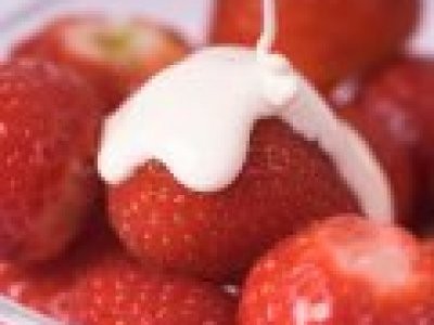 Fragole Con Panna