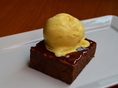 Brownie Con Gelato