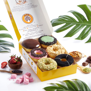 J. Co Donuts Hé Zhuāng6Jiàn 1/2 Dozen)