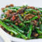 38. Pan Fried Minced Pork String Beans