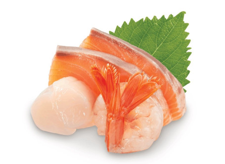 Sān Sè Cì Shēn Sashimi Assortiti