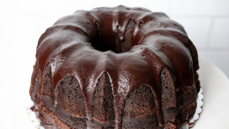 Double Chocolate Glazed Bundt Cake