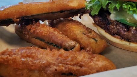 Basket Of Fried Zucchini