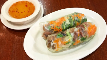 6. Marinated Grilled Pork Spring Rolls (2) (Gói Cuốn Thịt Nướng)