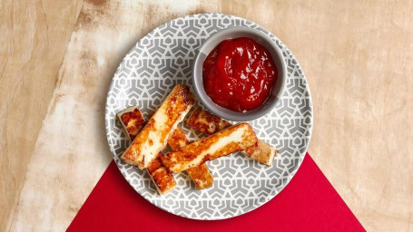 Stick Di Halloumi Con Marmellata Di Peperoncino