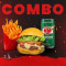 Burguer Bacon Fritas Guarana Lata