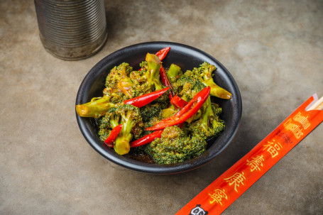 Broccoli, Chilli And Garlic (Ve) Xī Lán Huā， Là Jiāo， Suàn