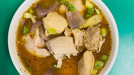 Tom Saap Chicken (Thai Chicken Thigh Stew Soup)