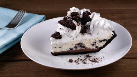 Torta Di Seta Con Biscotti Oreo, Fetta