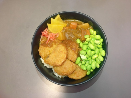 Pumpkin Katsu Curry Don