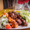 Mixed Grill Served With Rice