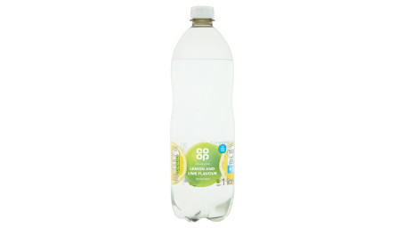 Co-Op Acqua Di Sorgente Frizzante Al Gusto Di Limone E Lime 1 Litro