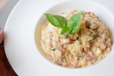 Mix Mushroom Risotto (V)