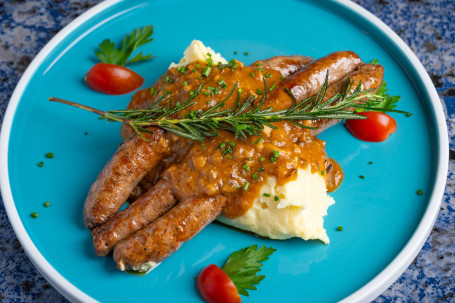 Lamb Merguez Bangers Mash Yáng Ròu Xiāng Cháng Mǎ Líng Shǔ Ní