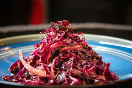 Red Cabbage Coleslaw Hóng Gān Lán Liáng Bàn Gāo Lì Cài