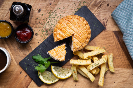 Deep Filled Pie And Chips