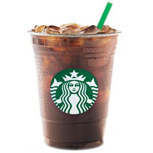 Americano Caffè Biondo Ghiacciato Starbucks