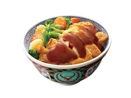 Yě Cài Jiān Jī Jǐng Dà Teriyaki Chicken Vegetable Bowl Large