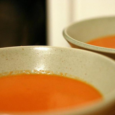 Zuppa Cremosa Di Pomodoro E Formaggio Alla Griglia Classica