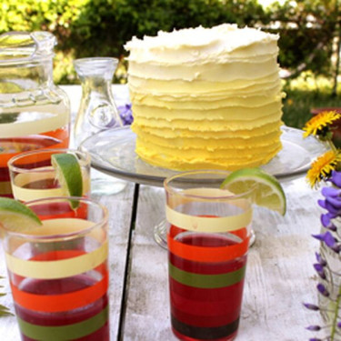 Torta Di Compleanno Floreale